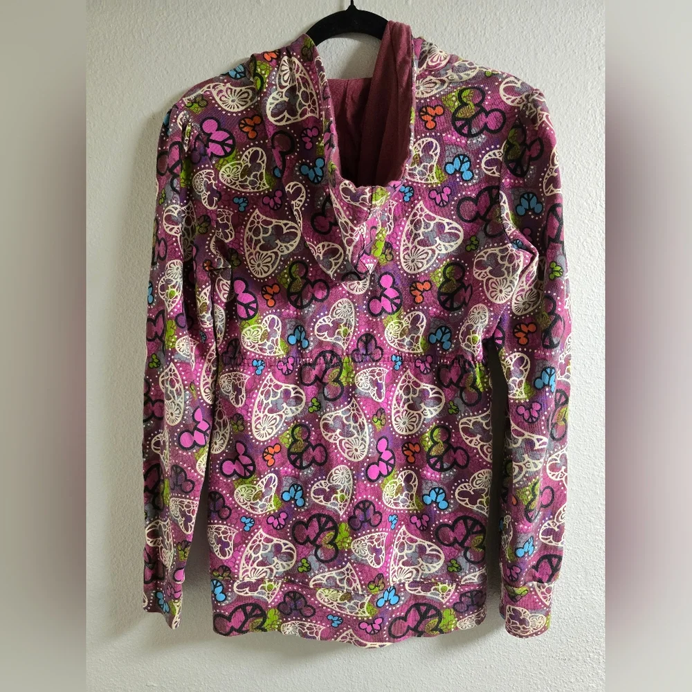 Tie Dye Peace Mickey Disneyland Parks Sweater - Picture 5 of 6